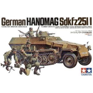 TAMIYA TAMIYA GERMAN HANOMAG SD.KFZ.251/1 1/35 MODEL KIT