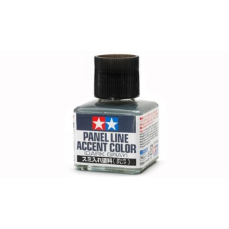TAMIYA TAMIYA PANEL LINE ACCENT COLOR DARK GRAY 87199