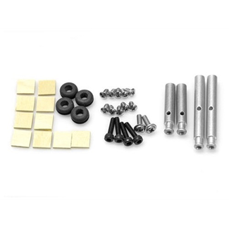 CENTURY HELI CENTURY CANOPY MOUNT AND GROMMET SET - GAS  Suits Predator Gasser