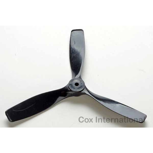 Cox .049 / .051 3 BLADE Propeller Left Hand & Pusher 5 x 3.5 PUSHER PROP