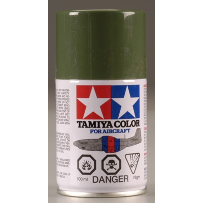 TAMIYA AS-9 DARK GREEN  (RAF)  SPRAY PAINT