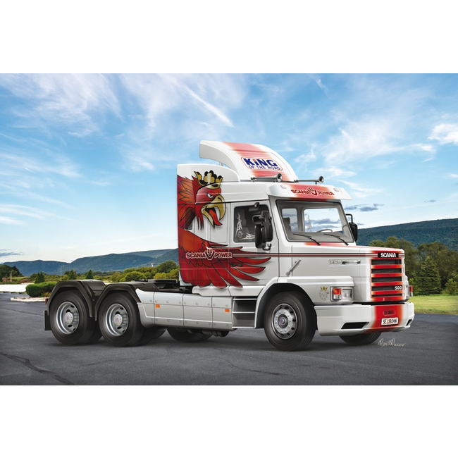 ITALERI SCANIA T143H 6x2 1/24 PLASTIC KIT 3937