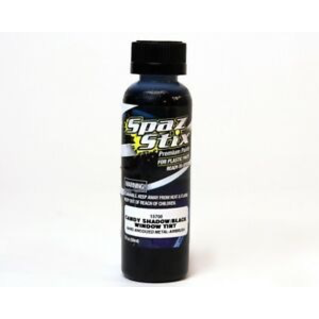 SPAZ STIX CANDY SHADOW / BLACK WINDOW TINT POLYCARBONATE AIRBRUSH PAINT 2oz FOR LEXAN