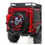 RC Car Spare Tyre Cover Waterproof Dust-proof Leather Cover Spare Wheel Tyre Cover for 1/10 RC Crawler
