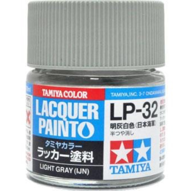 TAMIYA LACQUER PAINT LIGHT GRAY (IJN) LP-32