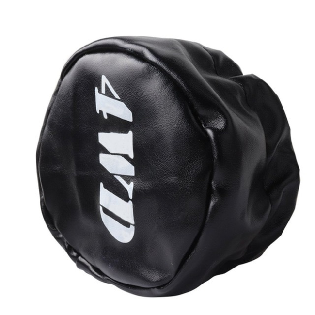 RC Car Spare Tyre Cover Waterproof Dust-proof Leather Cover Spare Wheel Tyre Cover for 1/10 RC Crawler