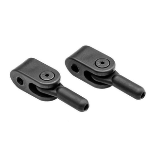DUBRO DUBRO 3365 HEAVY DUTY CLEVIS W/ (2) 4-40 BALL LINK (8-32) - 2/PKG #3665