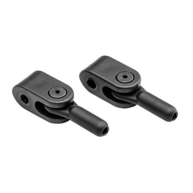 DUBRO 3365 HEAVY DUTY CLEVIS W/ (2) 4-40 BALL LINK (8-32) - 2/PKG #3665