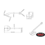 RC4WD 1/10 Large winch shovel / anchor  for sand