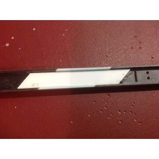 AUSLOWE AUSLOWE 45 DEG ANGLE CUT CHASSIS INSERT. 10mm DEEP 1/25-1/24