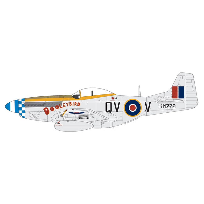 AIRFIX NORTH AMERICAN F-51D MUSTANG‚Ñ¢ mk.IV / p-51K mustang 1:48 A05137