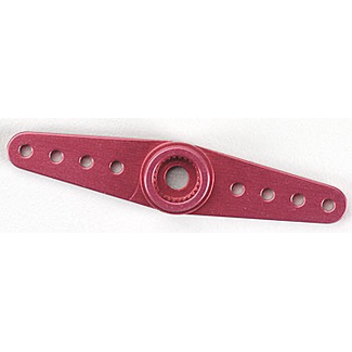 FUTABA FUTABA ALLOY DOUBLE SERVO HORN 40.0MM RED (20mm per side)