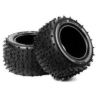 TAMIYA TAMIYA REAR TYRES (PR) SUITS STADIUM BLITZER, BLITZER BEETLE