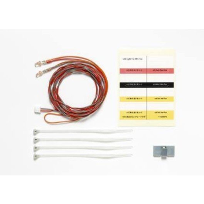 Tamiya LED Light for MFC 3mm Red suits FH16 Timber Truck