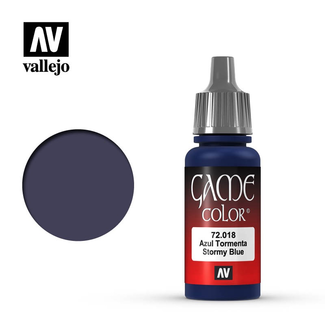 VALLEJO AV 72.018 Vallejo Game Colour Stormy Blue 17 ml