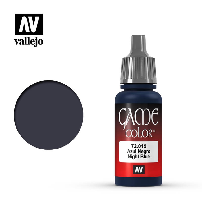 AV 72.019 Vallejo Game Colour Night Blue 17 ml