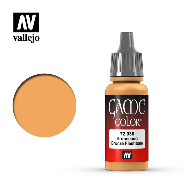 AV 72.036 Vallejo Game Colour Bronze Fleshtone 17 ml