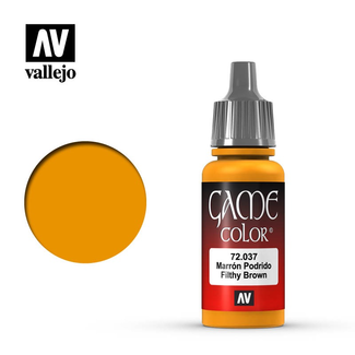 VALLEJO AV 72.037 Vallejo Game Colour Filthy Brown 17 ml