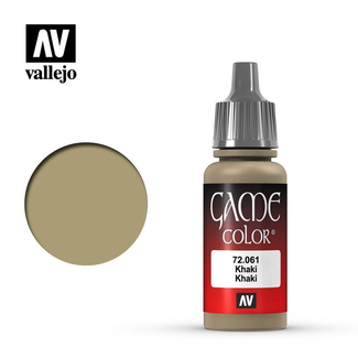 VALLEJO AV 72.061 Vallejo Game Colour Khaki 17 ml