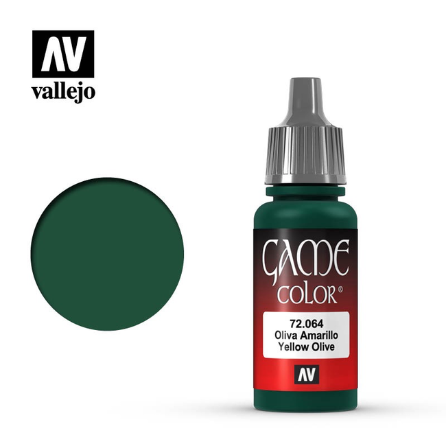 AV 72.064 Vallejo Game Colour Yellow Olive 17 ml