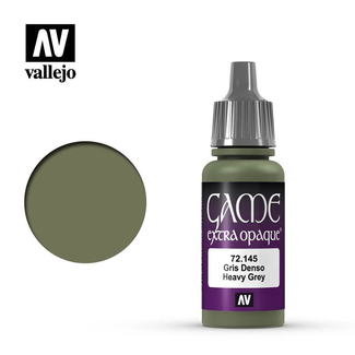 VALLEJO AV 72.145 Vallejo Game Colour Extra Opaque Heavy Grey 17 ml