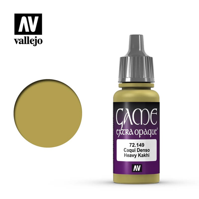 AV 72.149 Vallejo Game Colour Extra Opaque Heavy Kakhi 17 ml