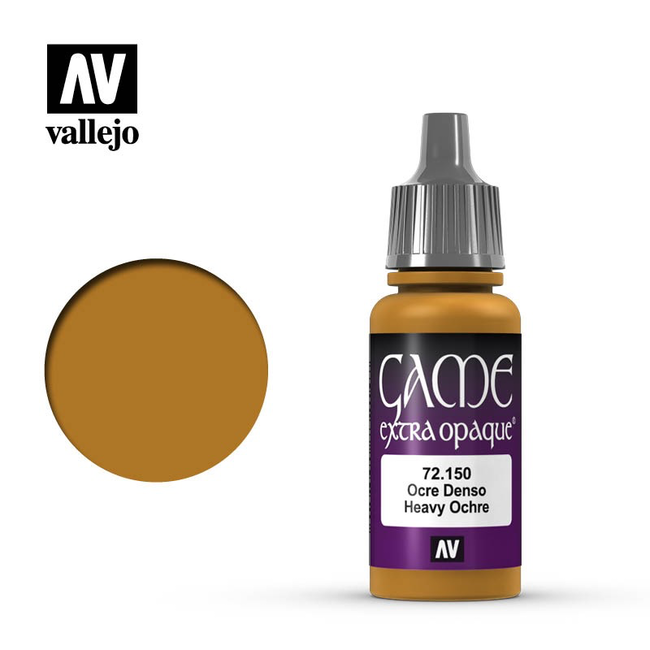 AV 72.150 Vallejo Game Colour Extra Opaque Heavy Ochre 17 ml