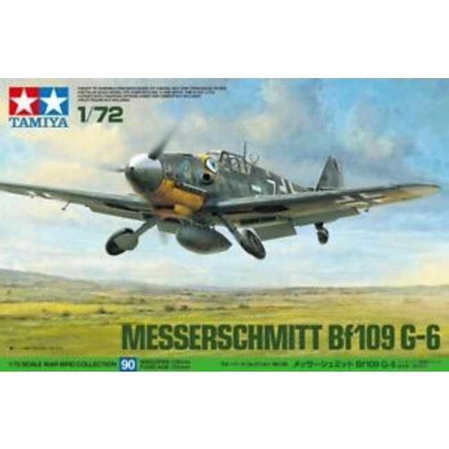 TAMIYA BF109 G-6 MESSERSCHMITT 1/72