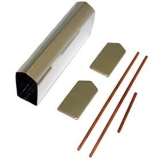 BRODAK BRODAK 5oz Wide Wedge Uniflow Fuel Tank ‚ÄúKIT‚Äù  PRE CUT & SHAPED NEEDS SOLDERING OR BRAZING