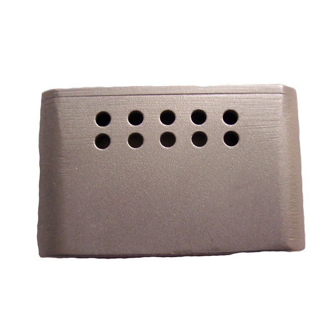 BRODAK Tongue Muffler for: O.S. LA .40, FP 35 & 40.  machined of the finest materials. Functional & attractive & lighter than original stock mufflers. Measurement from center of mounting hole to center of mounting hole: 1.394‚Äù