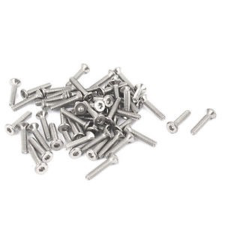 ACE IMPORTS ACE COUNTERSUNK SCREW WITH HEX HEAD 2MM X 20MM ( 10PK )