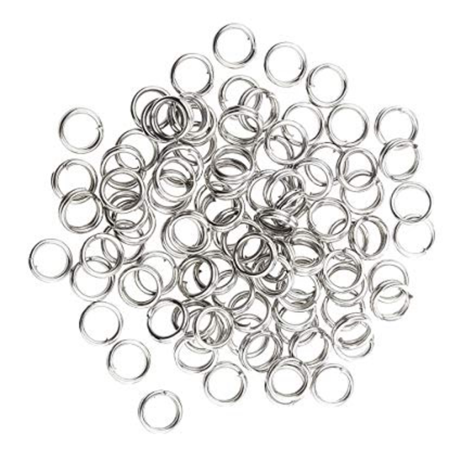 ACE DOUBLE SPLIT RING 4MM (10 PACK)