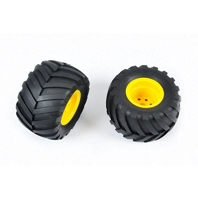 Tamiya Front Tyres & Wheels  Mad Bull