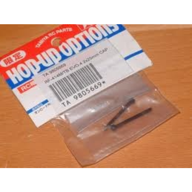 TAMIYA (Use S9949350) 2x25mm Cap Screw       (2 Pcs)