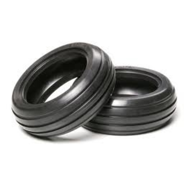 TAMIYA Gb-01 Fr.Grooved Tyres - Tamiya Spares