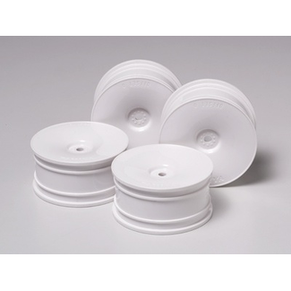 TAMIYA Tamiya 53914 RC White Dish Wheel 4pcs (26mm/Offset 0)