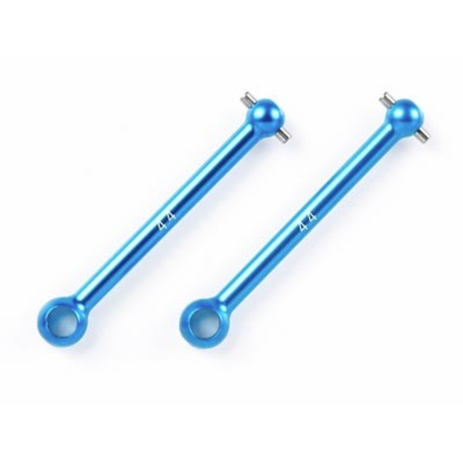 TAMIYA 44mm Lightweight Rear Sing Shafts (Blue)