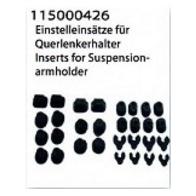 Inserts for Susp.Arm Hold Vapor - Ansmann