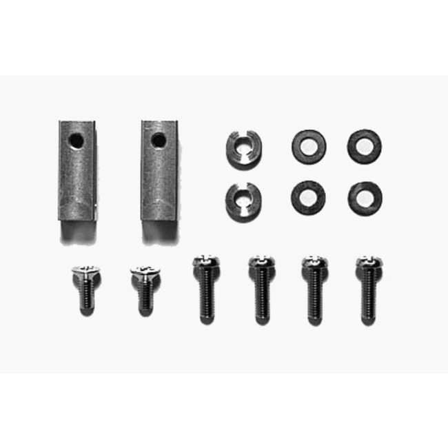 Tamiya Aluminium Servo Stays Short - Tamiya