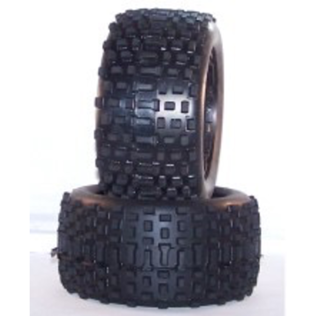 HOSTILE MXT KNOBBY REAR TIRE SET FOR HPI BAJA 5T HARD