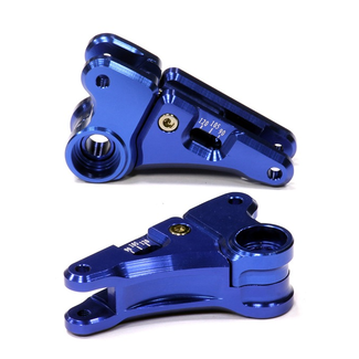 INTEGY INTEGY BILLET MACHINED ALLOY MULTI SETTING 90-120 FRONT ROCKER FOR 1/10 E-REVO & REVO 3.3  T4129 BLUE