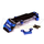 INTEGY BILLET MACHINED STEEL REAR SKID PLATE FOR 1/16 TRAXXAS E-REVO & SLASH VXL T3442BLUE