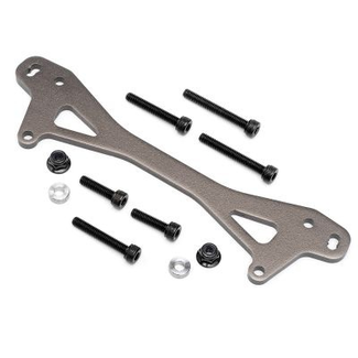 HPI HPI REAR SHOCK MOUNT PLATE GUN METAL BAJA