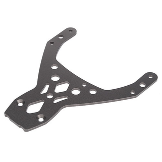 HPI HPI FRONT TOP PLATE GUNMETAL BAJA
