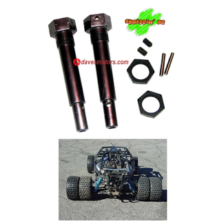 DDM SHREDDIN RC HPI BAJA DUAL WHEEL ADAPTER KIT