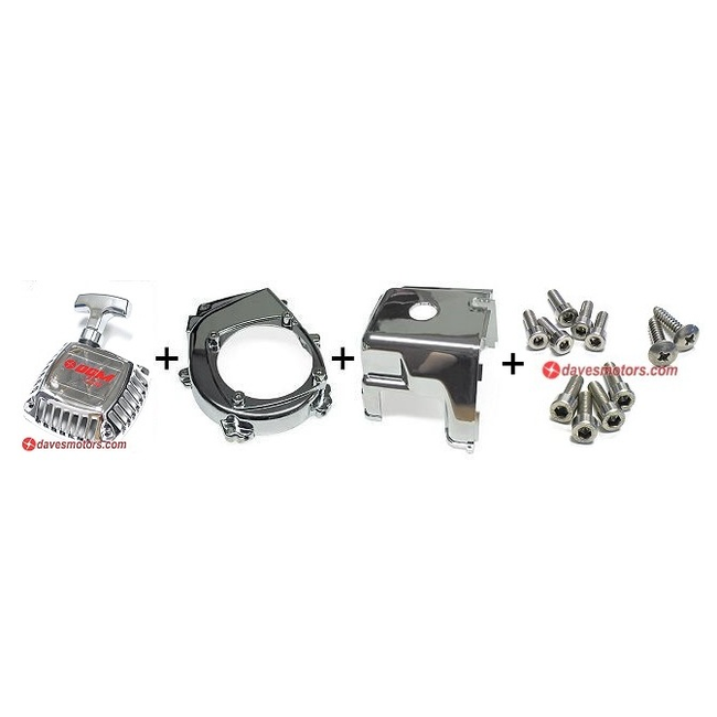 DDM RC/CY ENGINE CHROME KIT