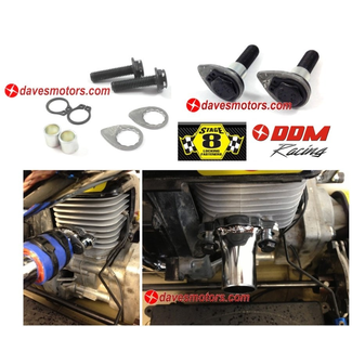 DDM DDM STAGE 8 LOCKING FASTNER EXHAUST BOLT SET FOR R/C EXHAUST MANIFOLDS