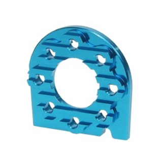 3 RACING 3 RACING ALUMINIUM MOTOR MOUNT LIGHT BLUE COLOR FOR TAMIYA TT-01