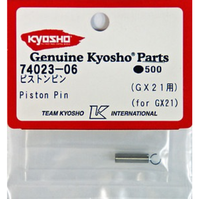 KYOSHO GX 21 PISTON PIN  74023-06
