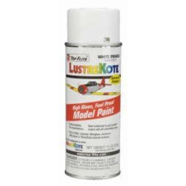 TOP FLITE LUSTREKOTE WHITE PRIMER
